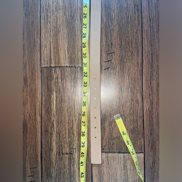 MK🖤bling  belt black leather belt Michael Kors belt rhinestone belt - Picture 11 of 15